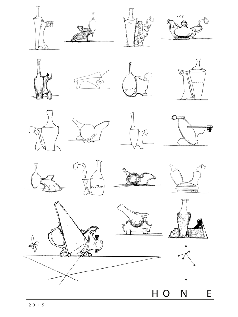 HONE concept sketches TEE